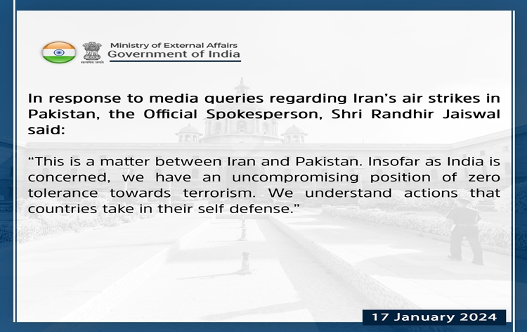 Iran Pakistan war India reaction